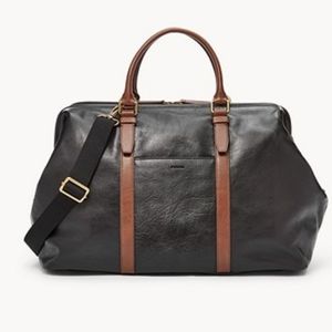 Fossil Leather Evan Duffle Bag